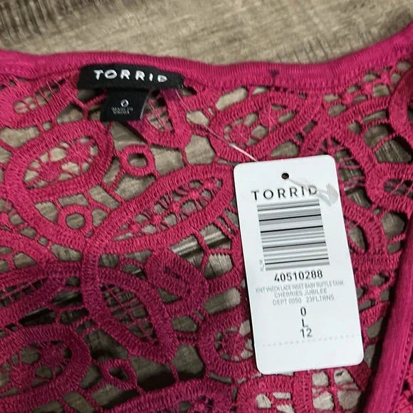 New Torrid Crochet Tank - Picture 4 of 6